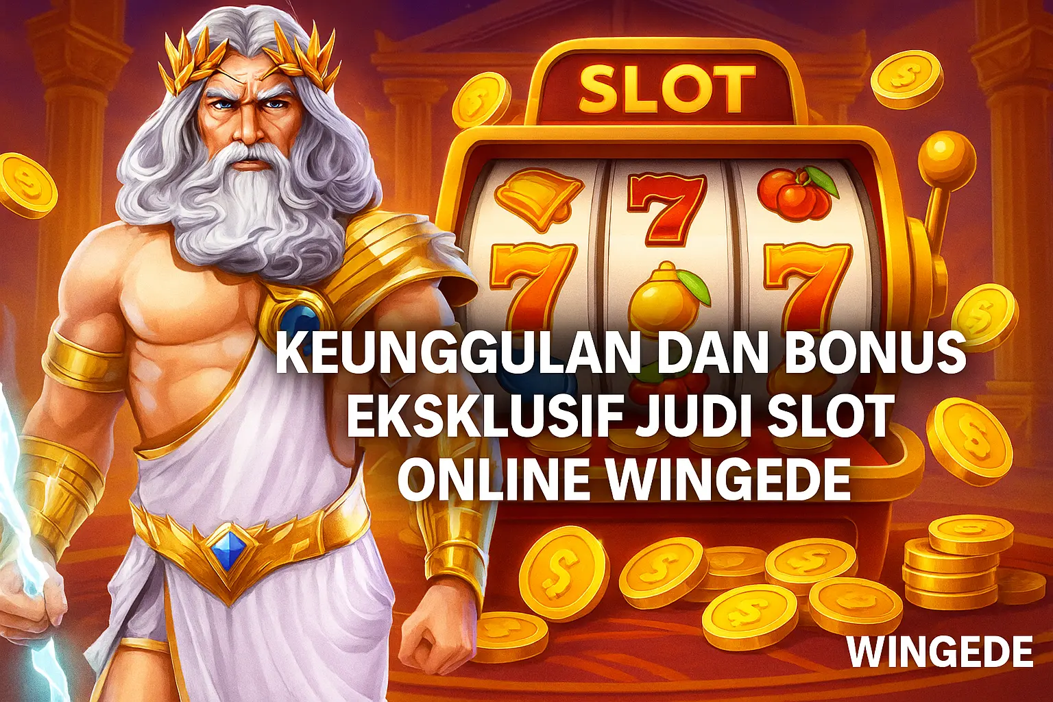 Keunggulan dan Bonus Eksklusif Judi Slot Online WINGEDE