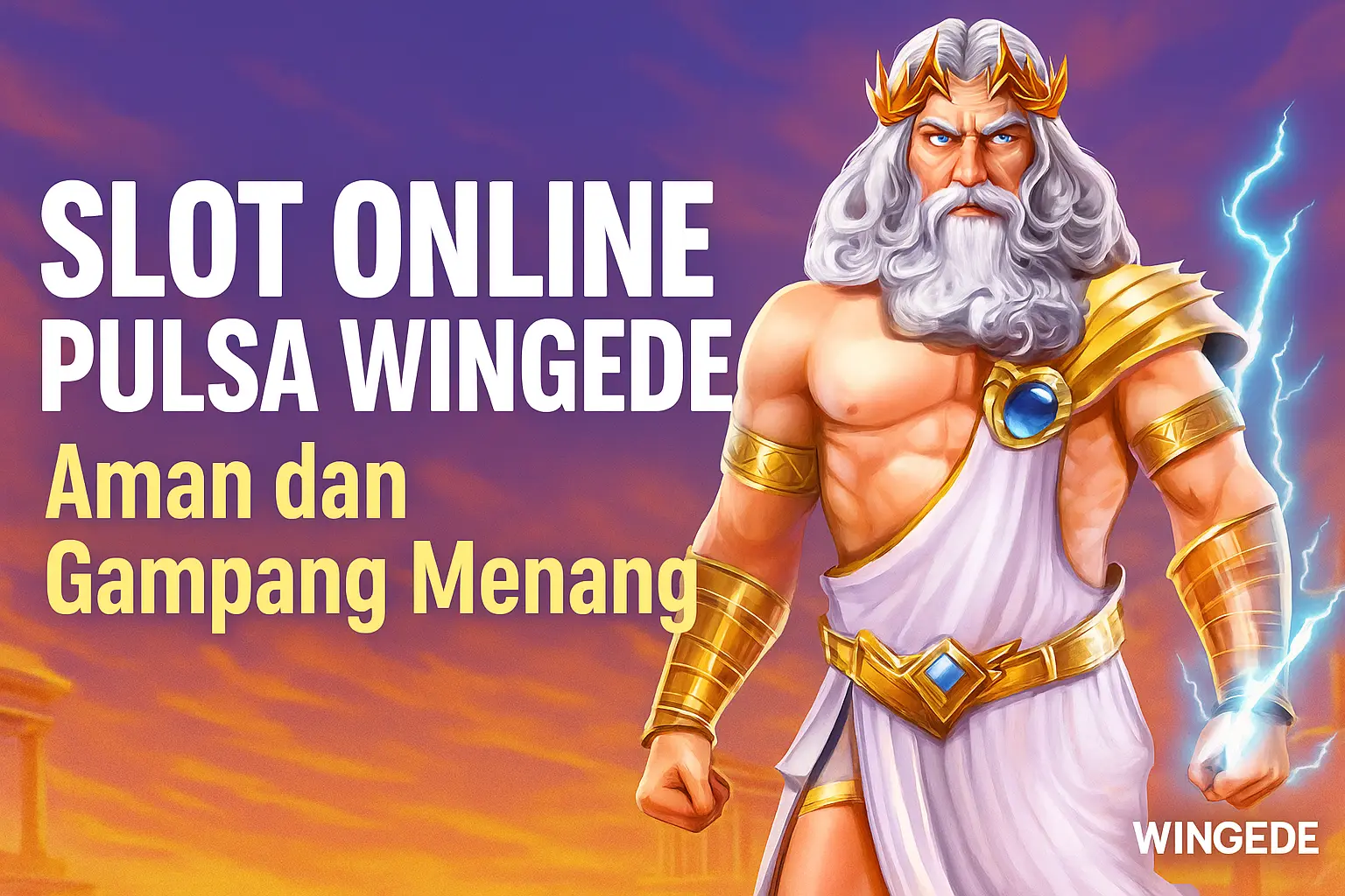 Slot Online Pulsa WINGEDE Aman dan Gampang Menang